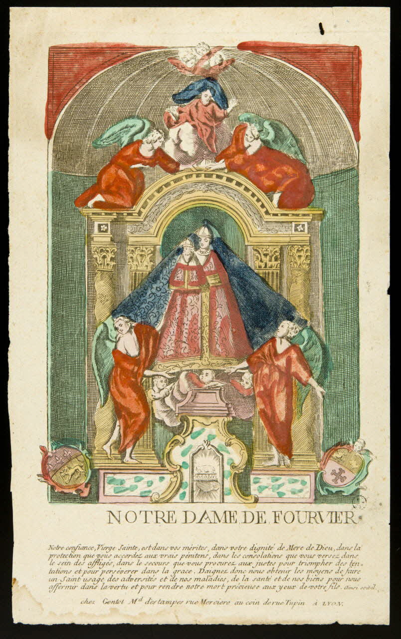 imagerie ancienne NOTRE DAME DE FOURVIER 1951.16.113 Photo