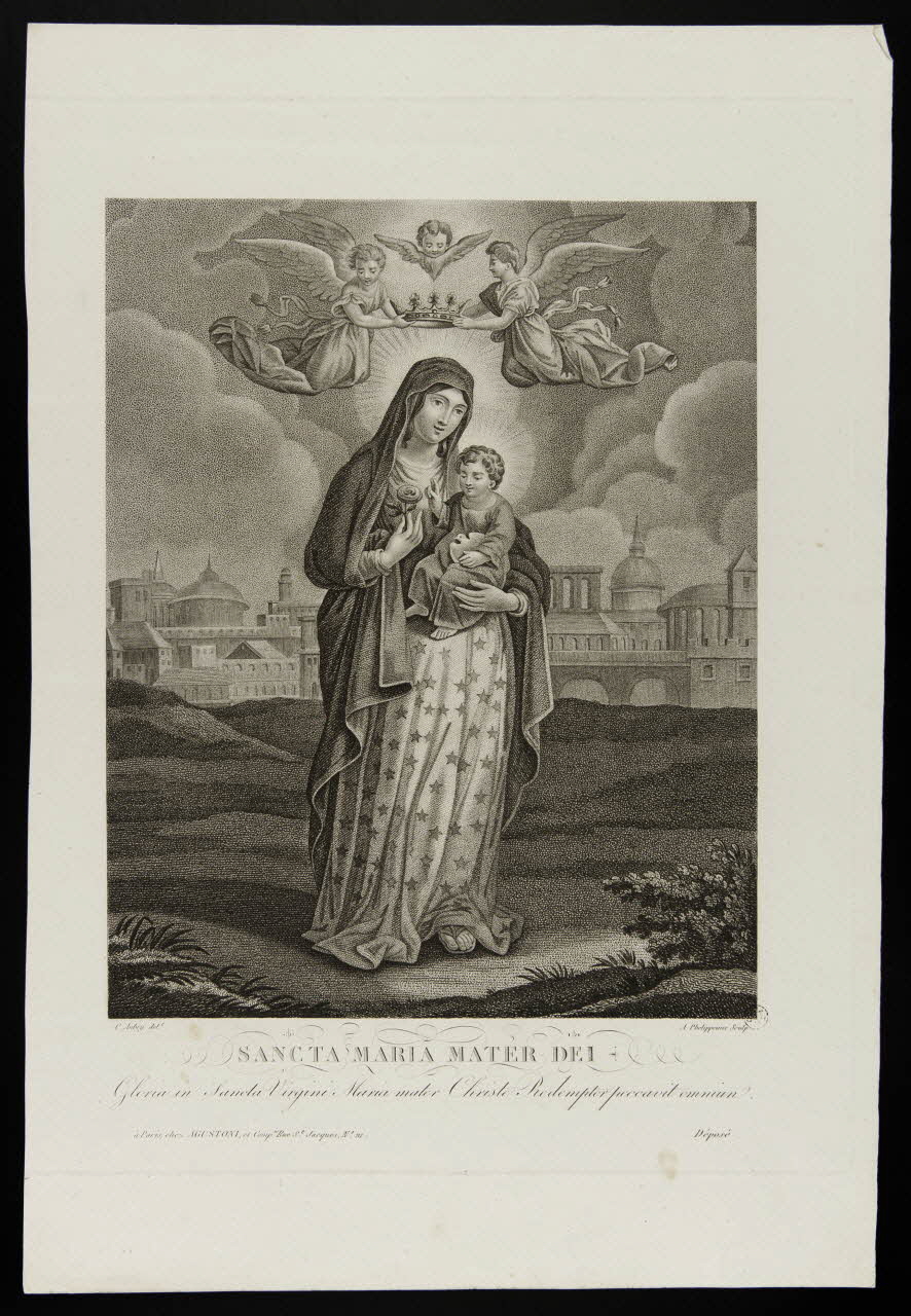 estampe SANCTA MARIA MATER DEI 1951.16.133 Photo