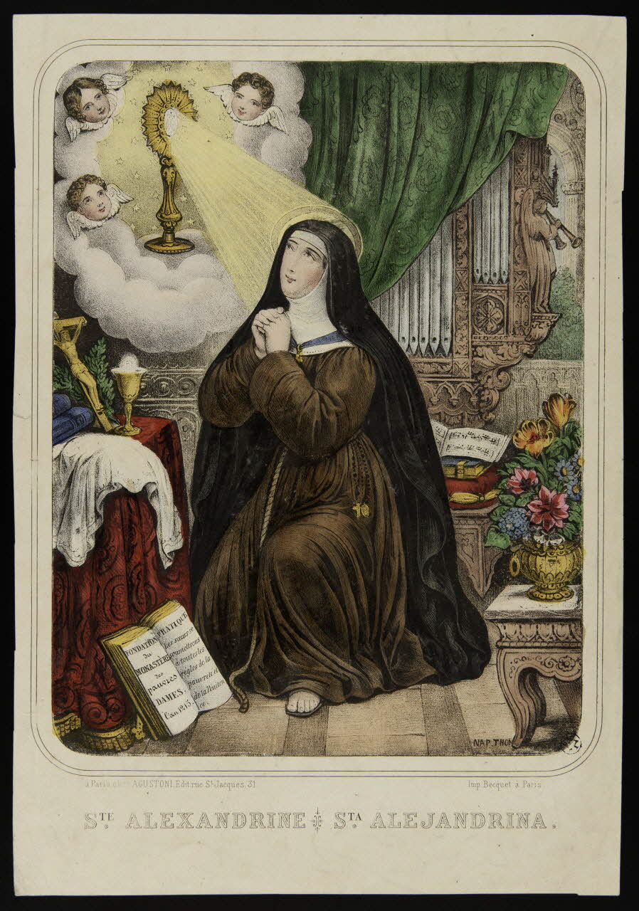 estampe Ste ALEXANDRINE 1951.16.141 Photo