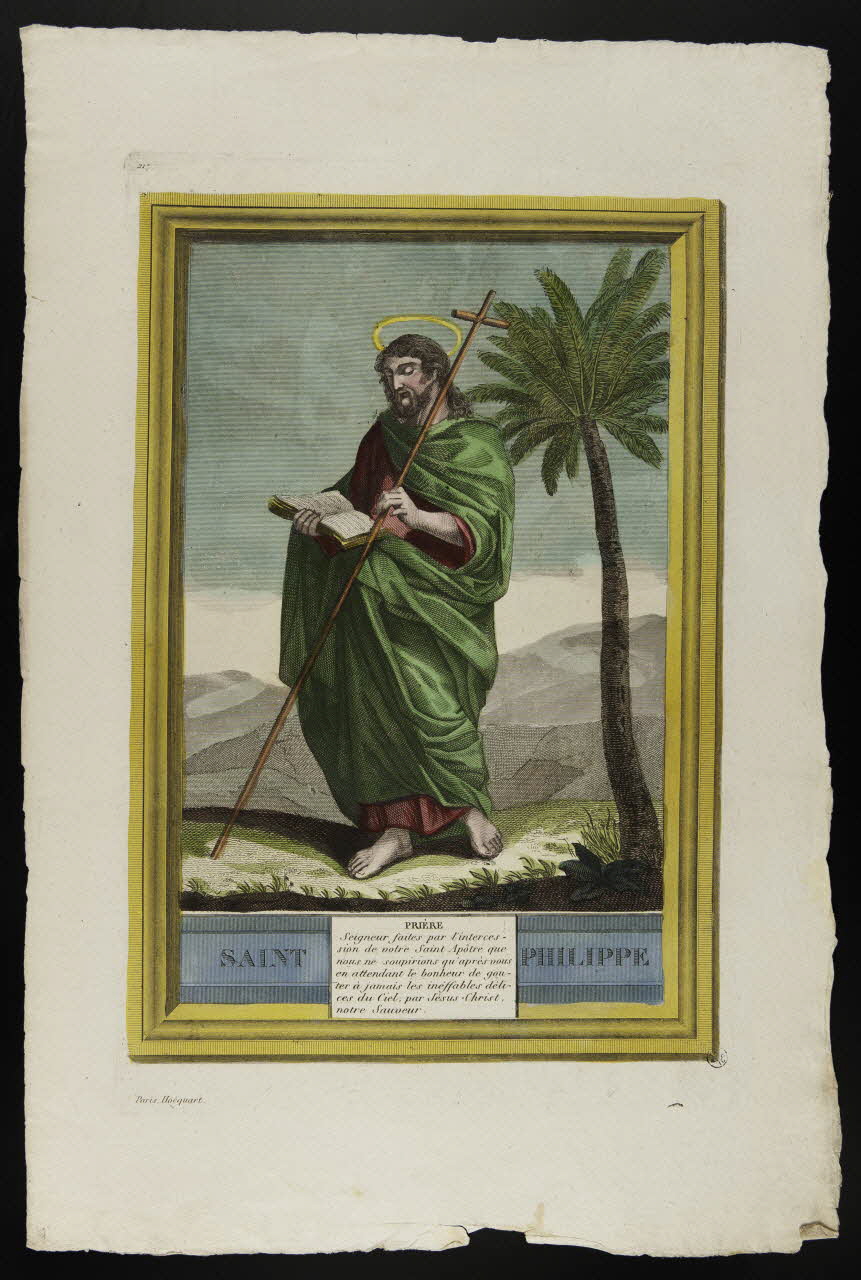 estampe SAINT PHILIPPE 1951.16.174 Photo Mucem