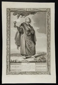 estampe ST. JEAN EVANGELISTE 1951.16.178 Photo