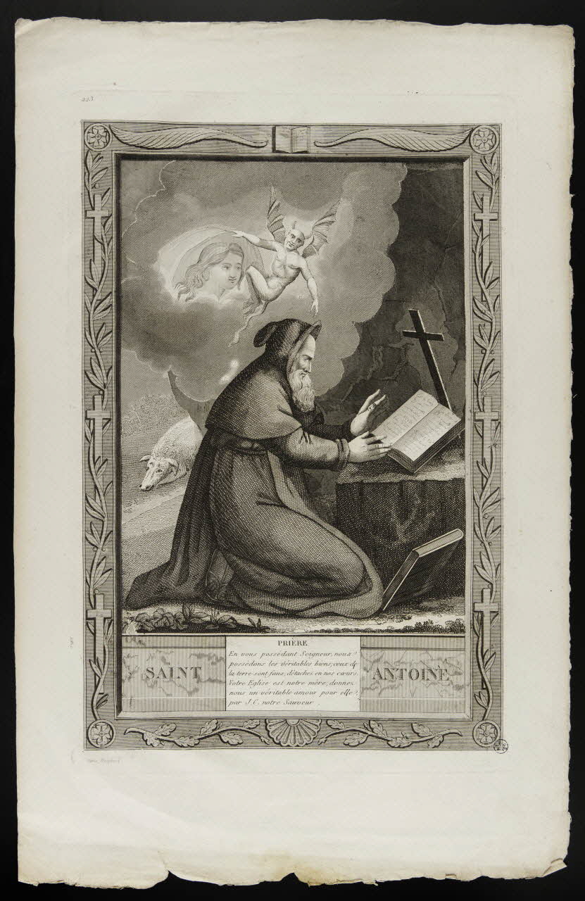 estampe SAINT ANTOINE 1951.16.179 Photo