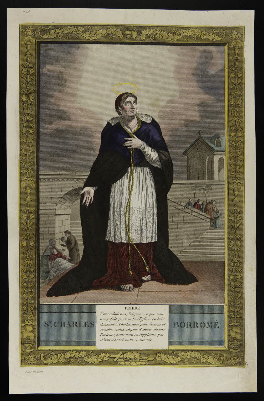 estampe ST. CHARLES BORROME 1951.16.182 Photo