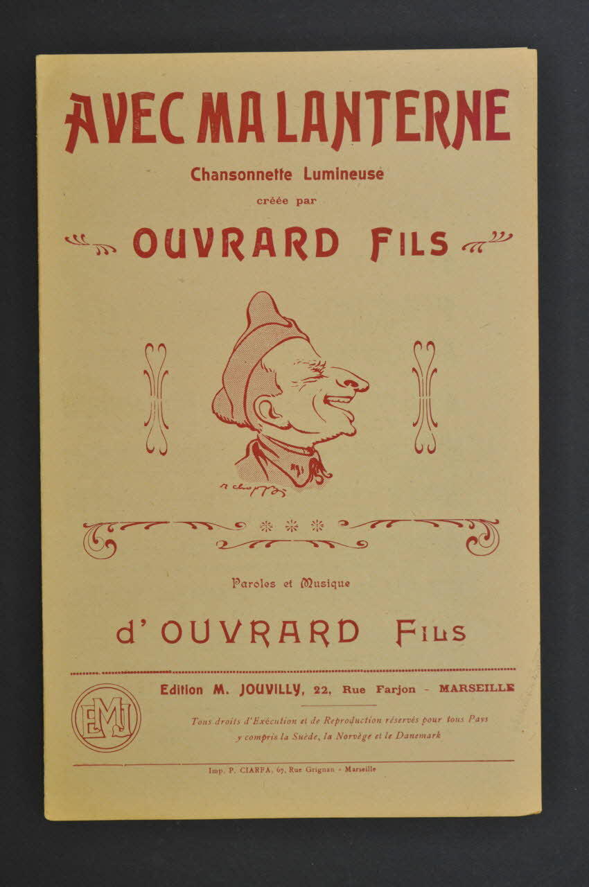 chanson petit format 1968.111.25 Photo Mucem