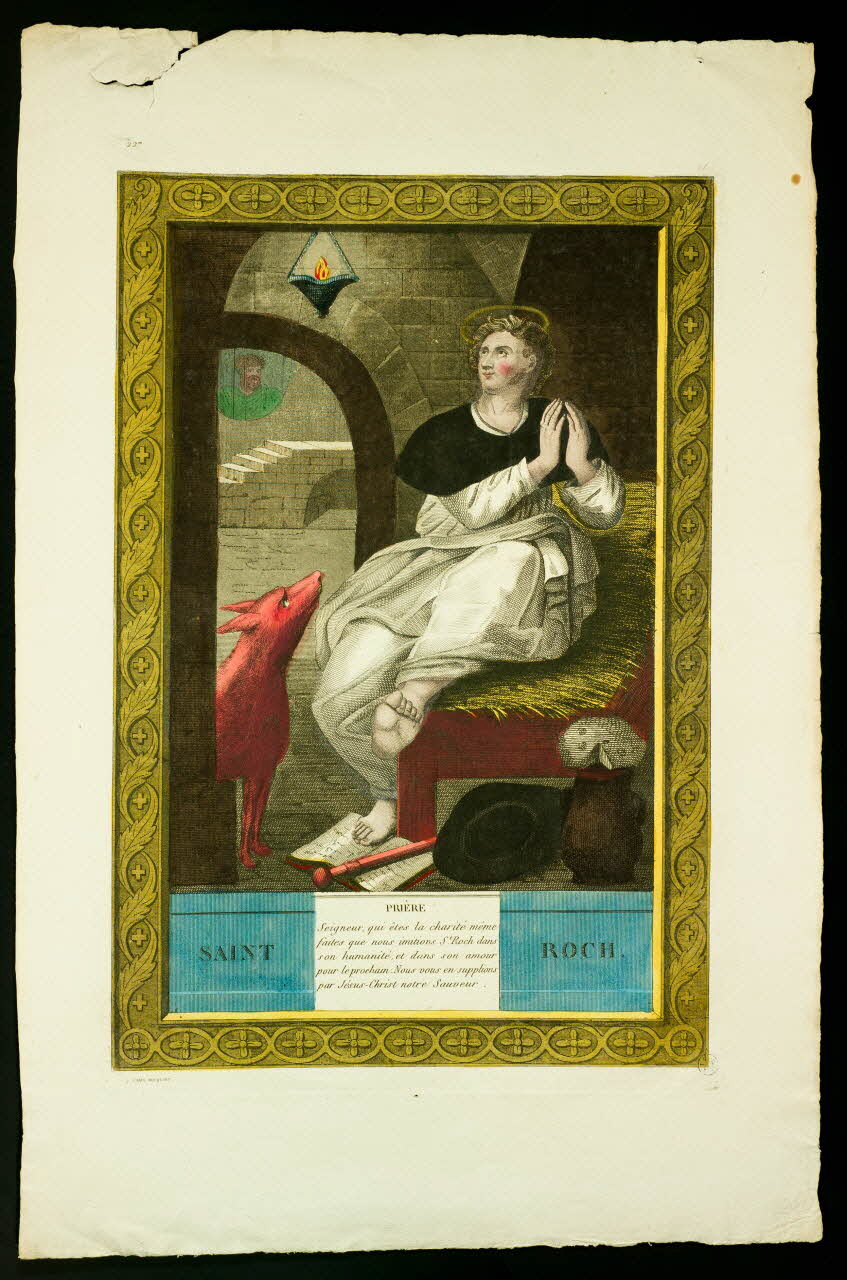 estampe SAINT ROCH. 1951.16.183 Photo