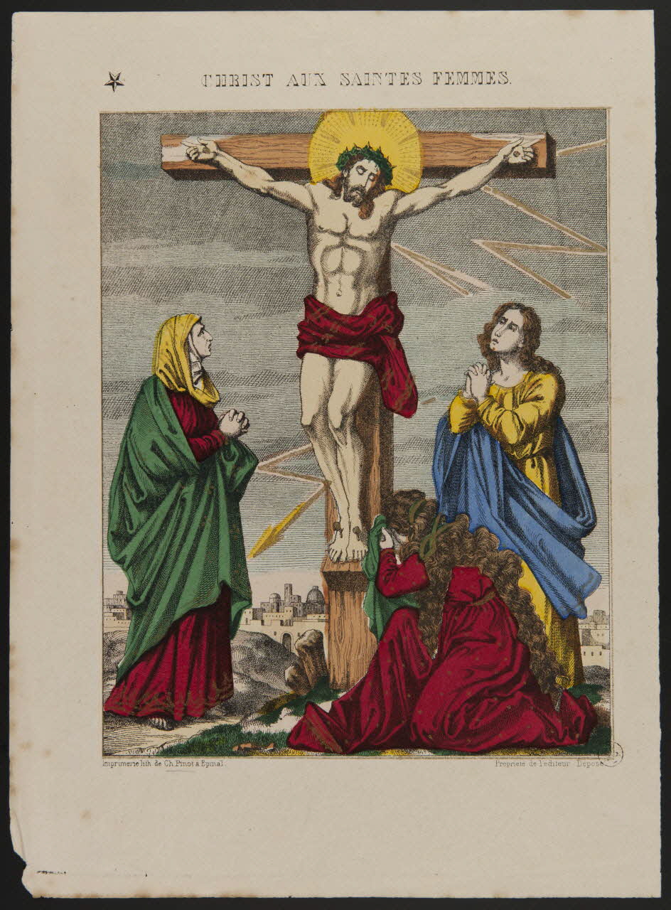 estampe CHRIST AUX SAINTES FEMMES. 1951.16.209 Photo