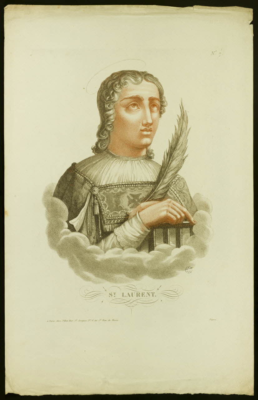 estampe St. LAURENT. 1951.16.229 Photo