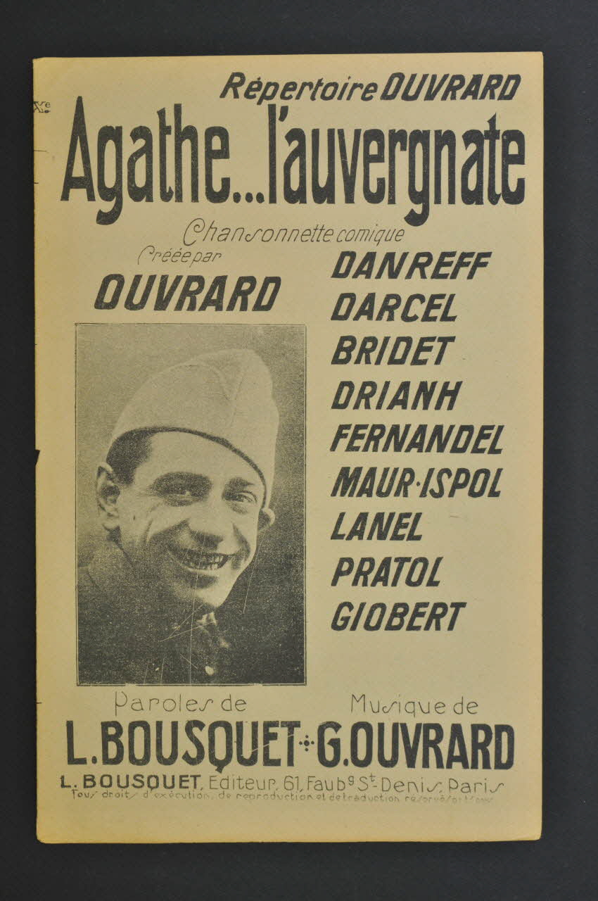 chanson petit format 1968.111.26 Photo Mucem