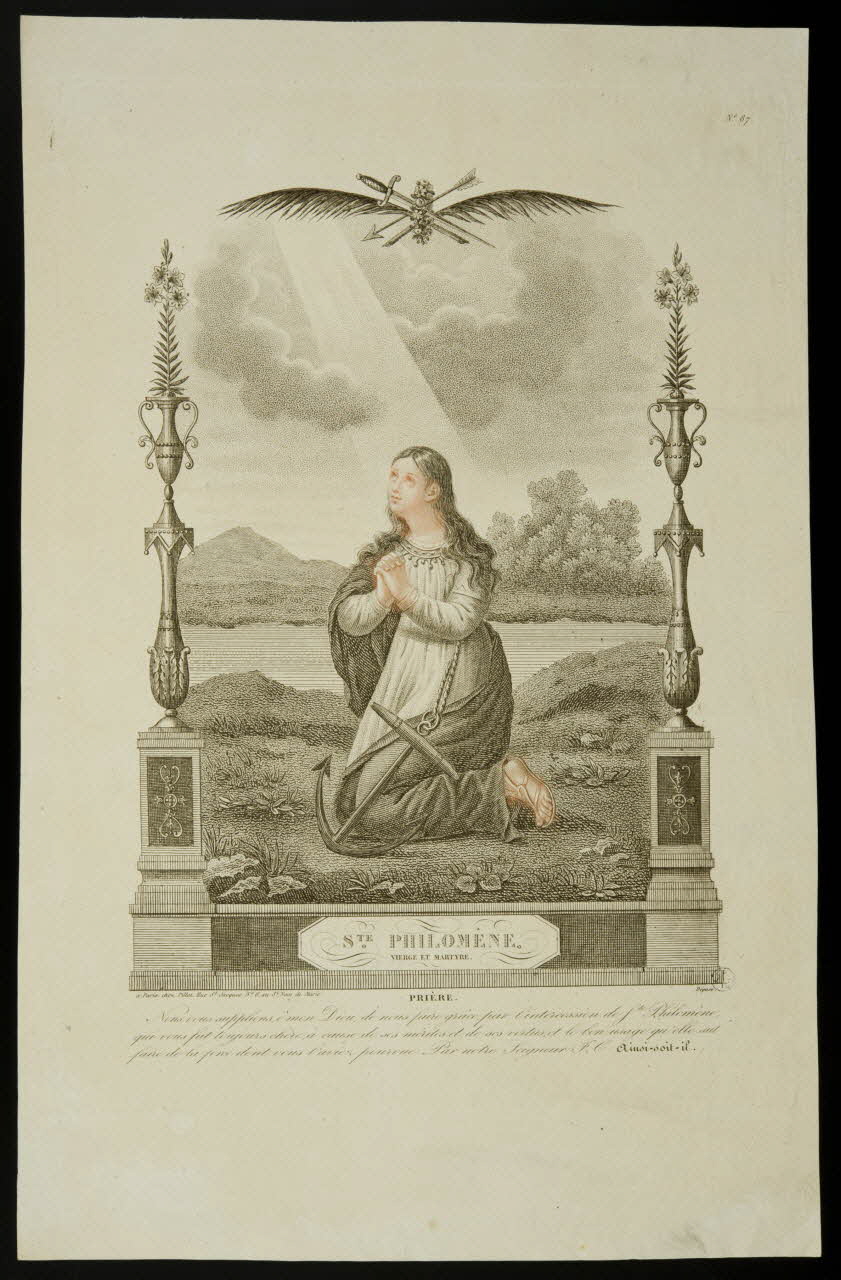 estampe STE. PHILOMENE. 1951.16.236 Photo