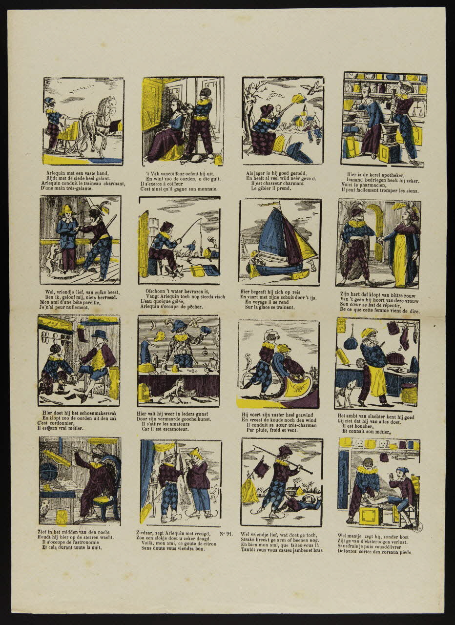 estampe Arlequin 1951.16.274 Photo