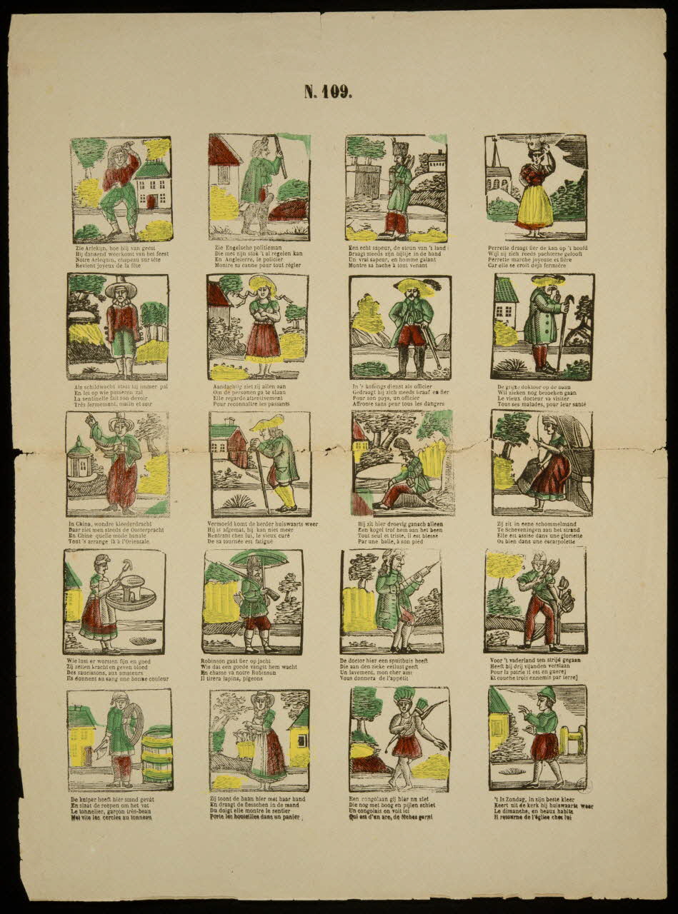 estampe Portraits de paysans 1951.16.281 Photo