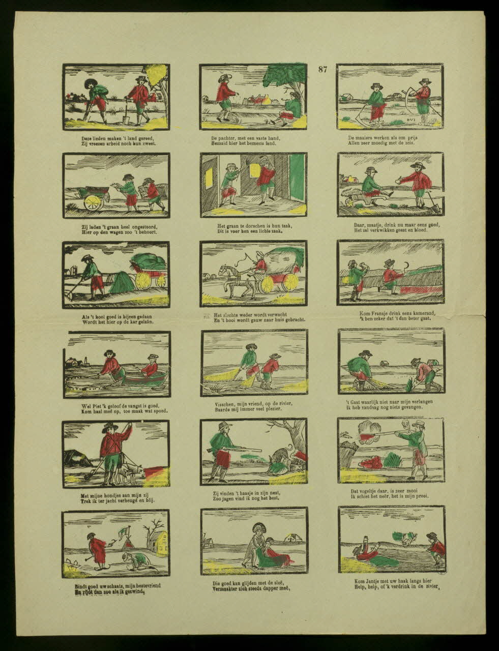 estampe Vie à la campagne 1951.16.294 Photo