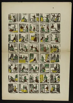 estampe Vocabulaire illustré néerlandais français 1951.16.298 Photo