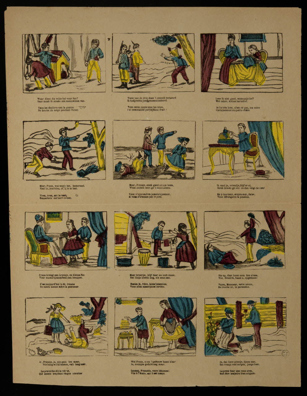 estampe Petites histoires d'enfants 1951.16.316 Photo