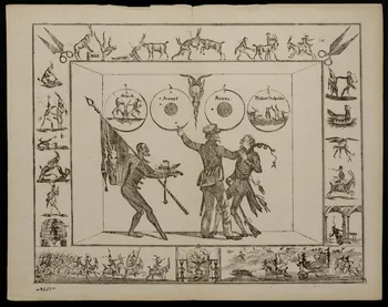 estampe Scène satirique 1951.16.322 Photo