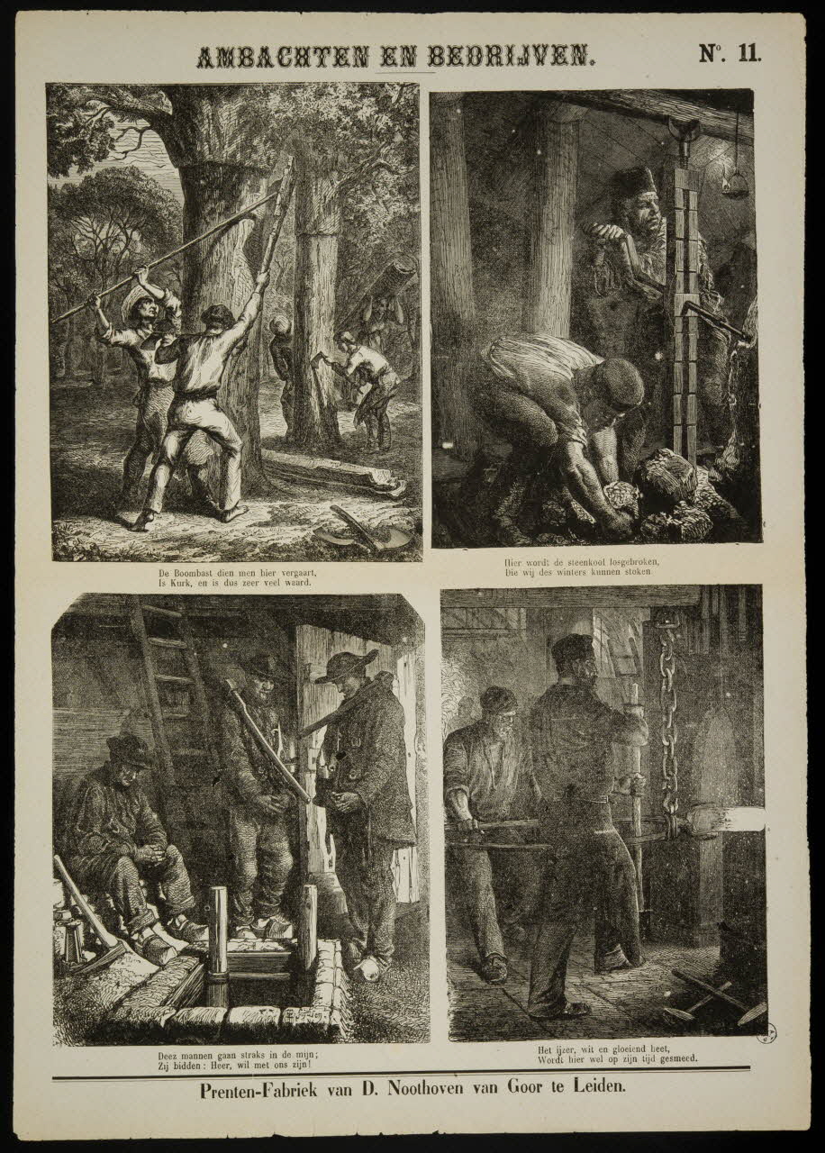 estampe AMBACHTEN EN BEDRIJVEN 1951.16.329 Photo