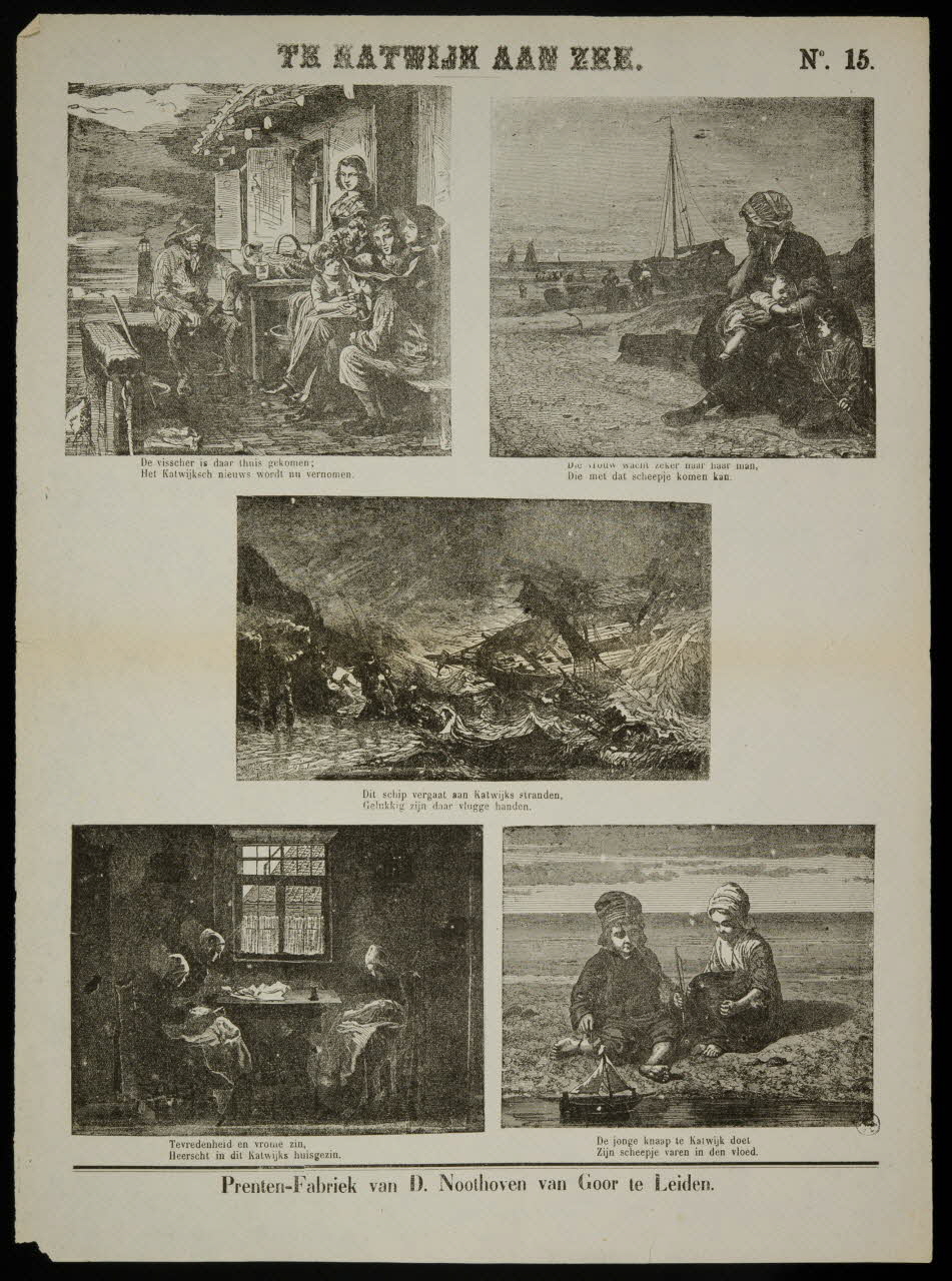 estampe TE KATWIJK AAN ZEE. 1951.16.330 Photo