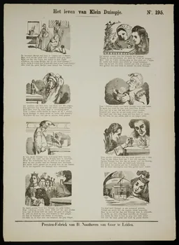 estampe Het leven van Klein Duimpje. 1951.16.340 Photo