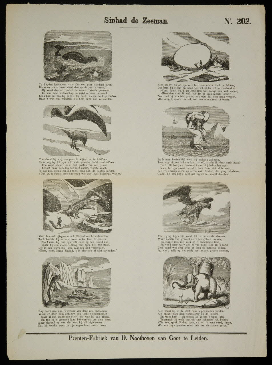 estampe Sinbad de Zeeman. 1951.16.343 Photo