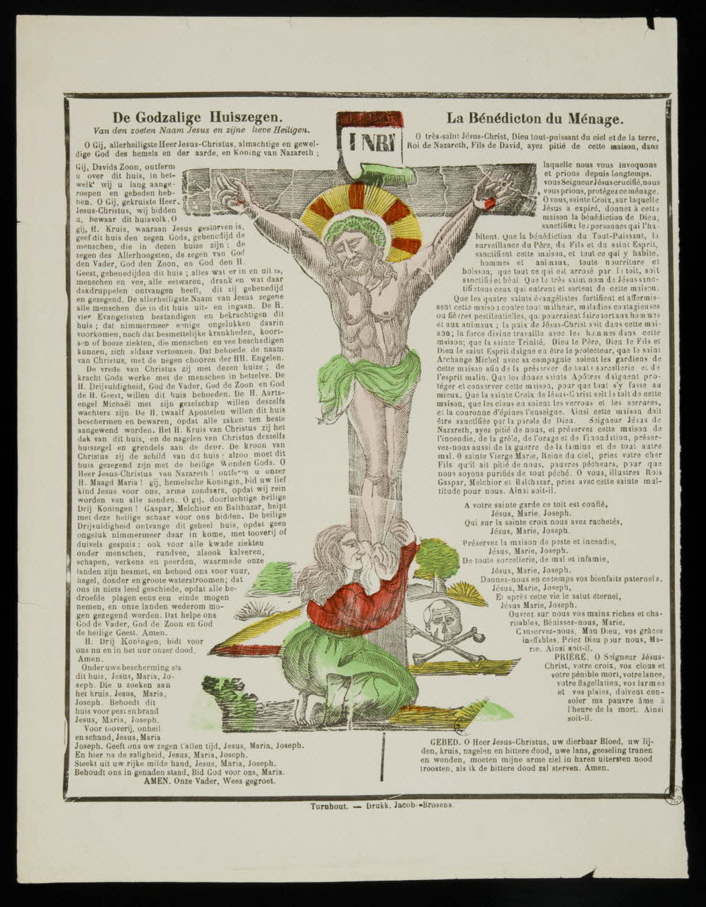 estampe La Bénédiction du Ménage. 1951.16.357 Photo