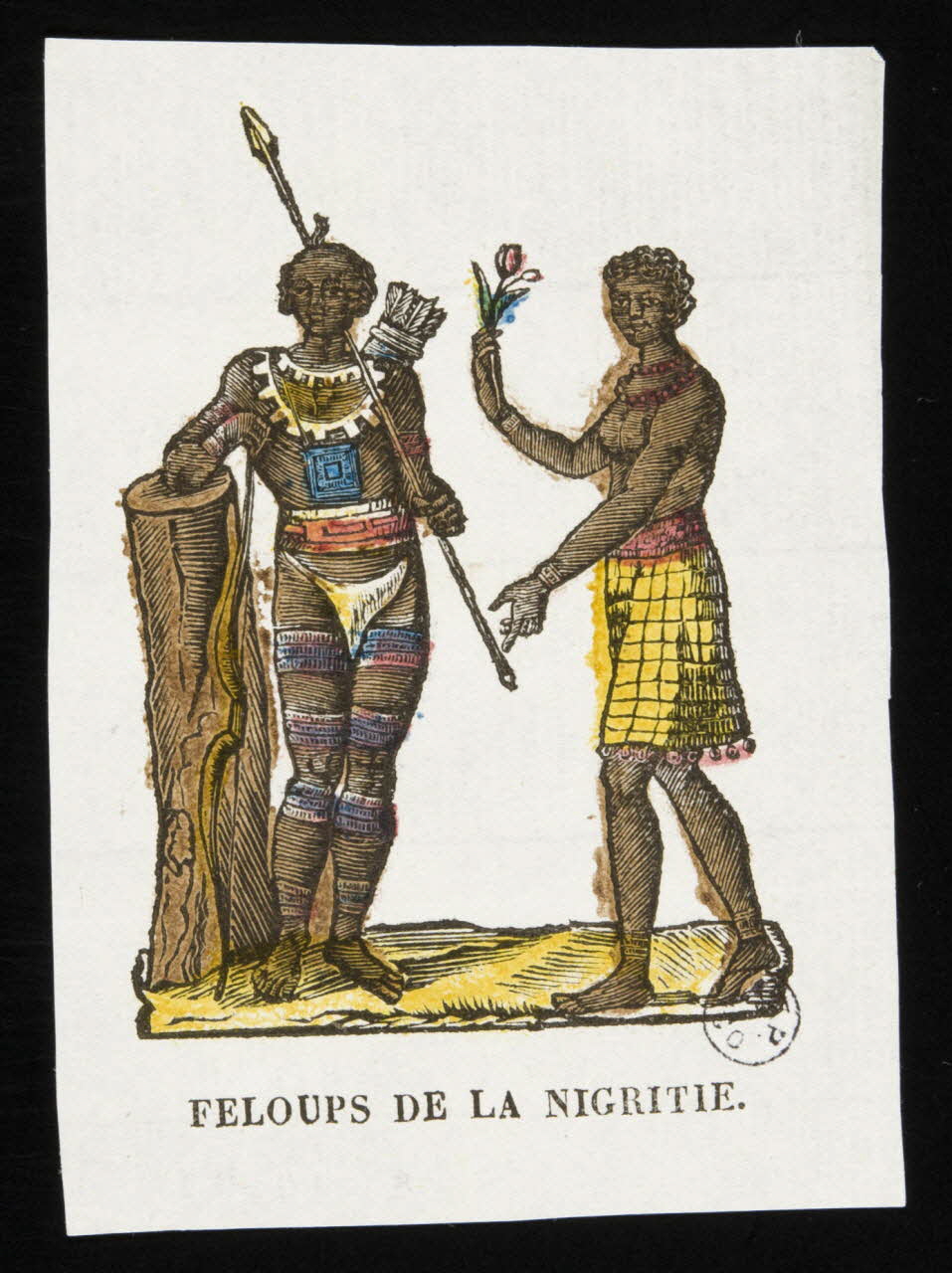 estampe FELOUPS DE LA NIGRITIE. 1951.16.53 Photo