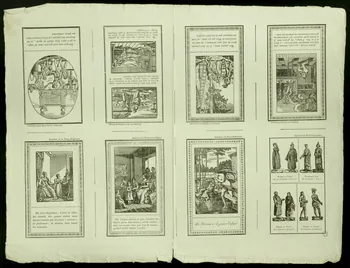 Jean-Baptiste Castiaux ; Simon-François Blocquel imagerie ancienne Illustrations d'alphabets Lille 1809-1837 1951.16.81 Photo
