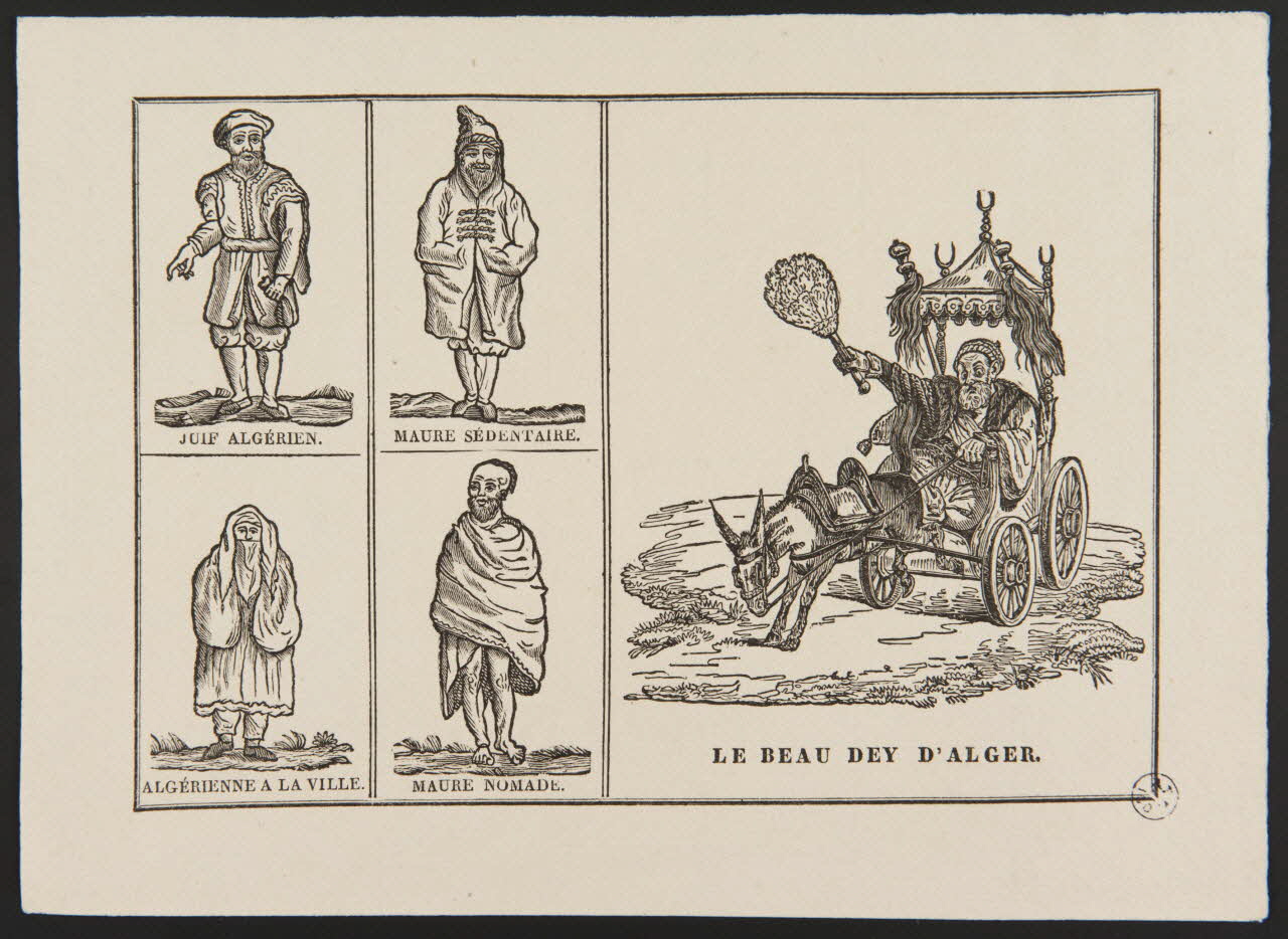 estampe LE BEAU DEY D'ALGER. 1951.16.83 Photo