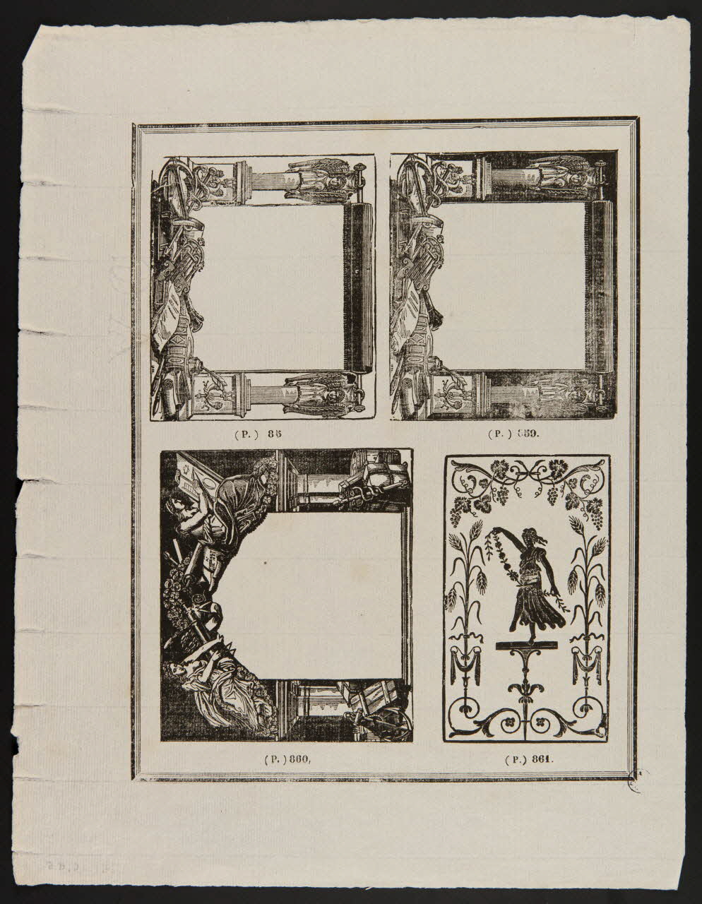 estampe Ornements 1951.16.85 Photo