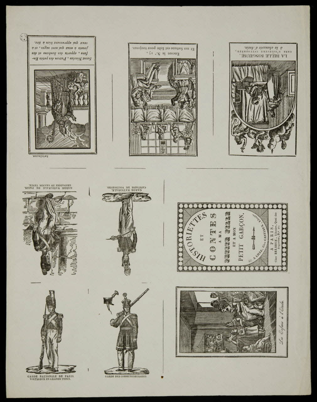 estampe HISTORIETTES  ET  CONTES  A MA  PETITE FILLE  ET A MON  PETIT GARCON. 1951.16.88 Photo