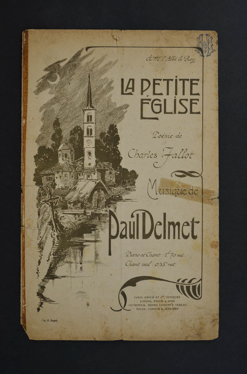 chanson petit format 1970.139.110 Photo Mucem