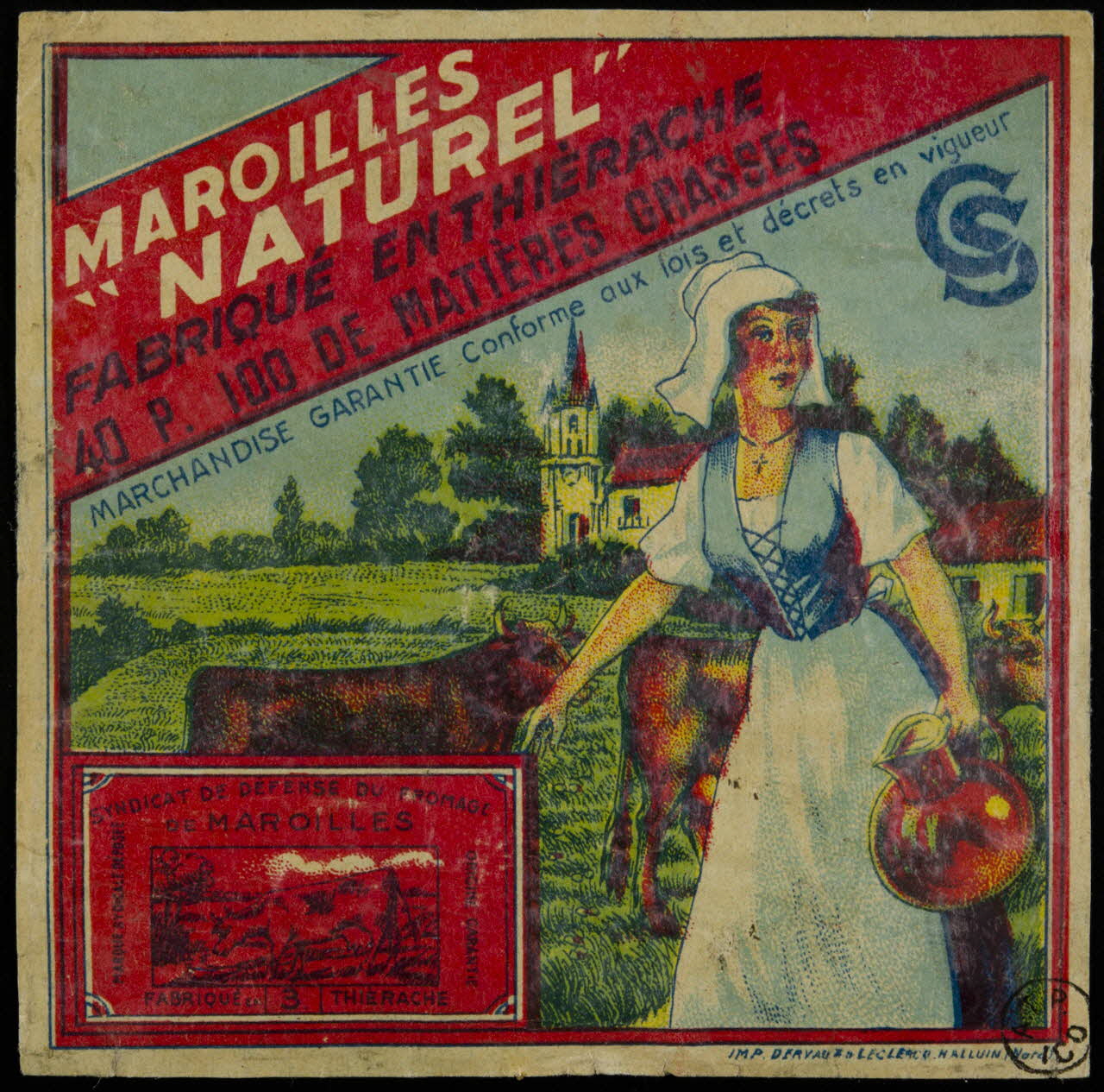 estampe MAROILLES  "NATUREL" 1951.4.2 Photo
