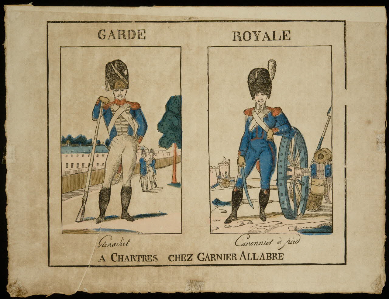 estampe GARDE ROYALE 1951.42.5 Photo