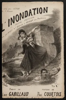 estampe L'INONDATION 1951.65.102  Photo