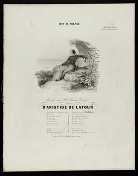 estampe LOIN DE FRANCE. 1951.65.121 Photo