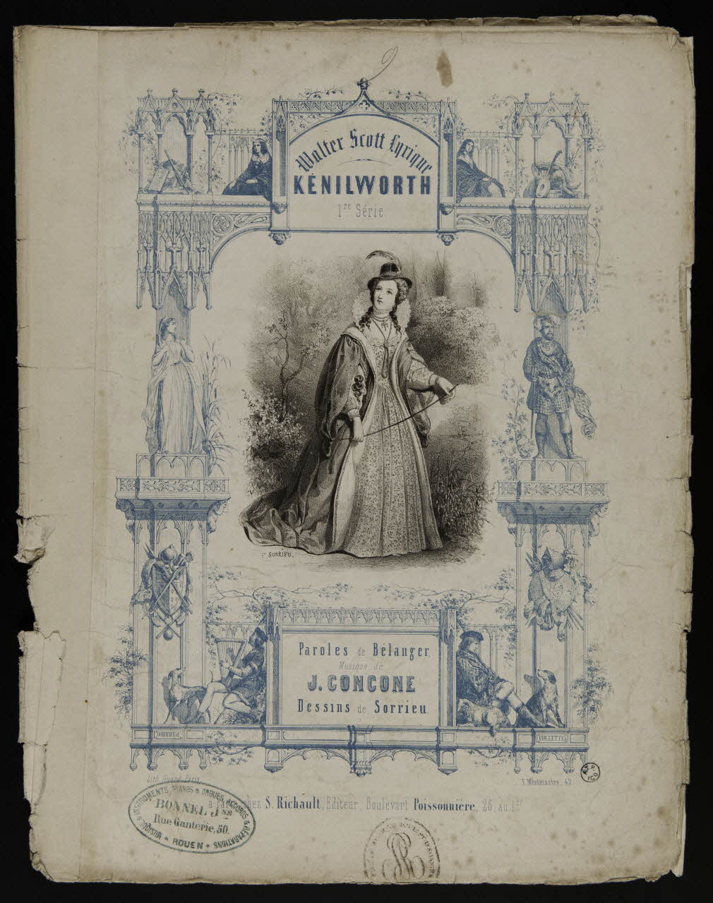partition Walter Scott Lyrique  KENILWORTH 1951.65.152 Photo