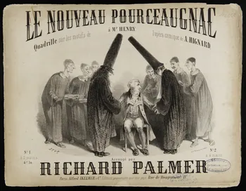 estampe LE NOUVEAU POURCEAUGNAC 1951.65.153 Photo