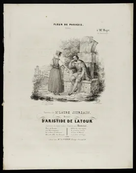 estampe FLEUR DE PARADIS. 1951.65.154 Photo