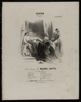 estampe GASTON 1951.65.158 Photo