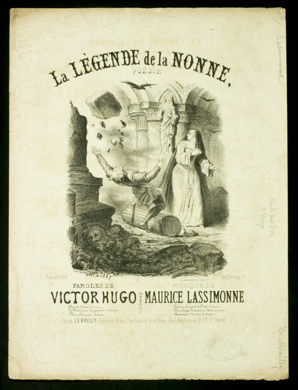 estampe LA LEGENDE DE LA NONNE 1951.65.163 Photo