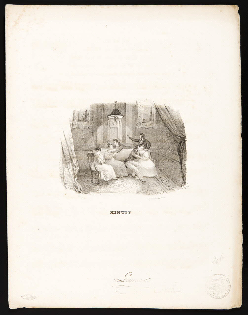 estampe MINUIT. 1951.65.17 Photo