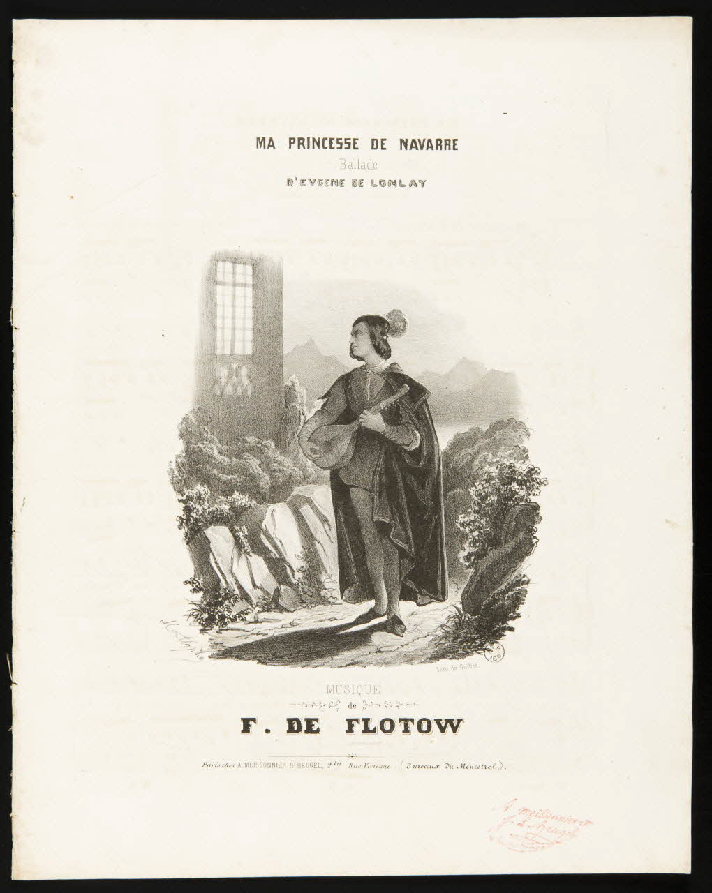 partition MA PRINCESSE DE NAVARRE 1951.65.171 Photo