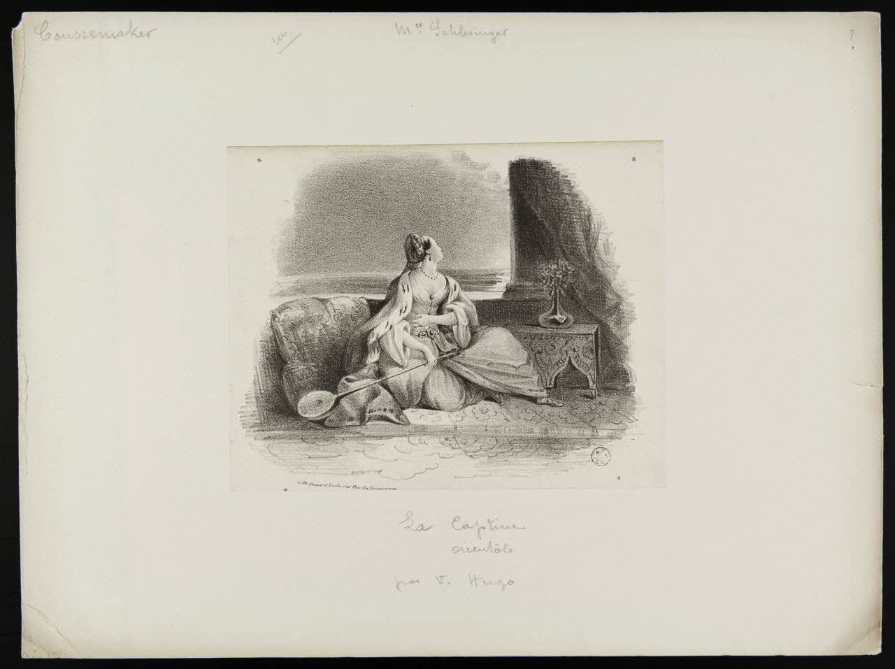 partition La captive  orientale 1951.65.174 Photo