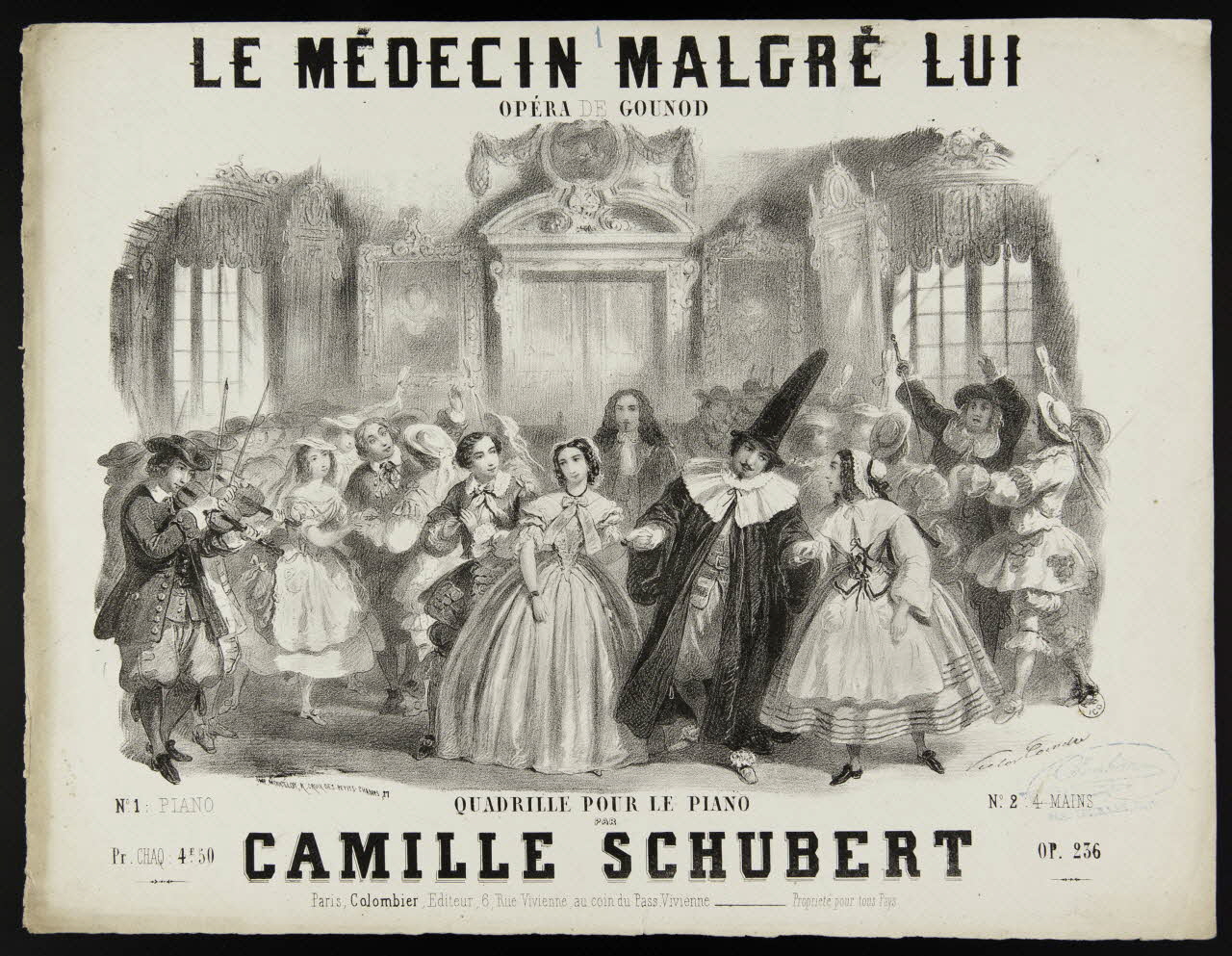 partition LE MEDECIN MALGRE LUI 1951.65.181 Photo