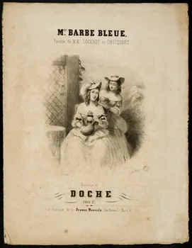 partition Mme. BARBE BLEUE, 1951.65.182 Photo