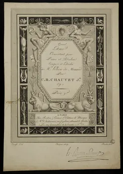 estampe Grand  Duo  Concertant pour  Piano et Violon 1951.65.190  Photo
