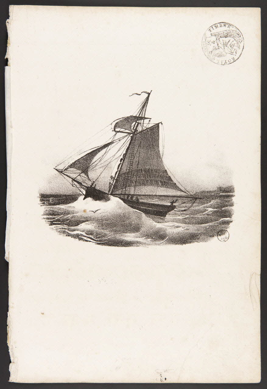 estampe LA BRIGANTINE 1951.65.210 Photo