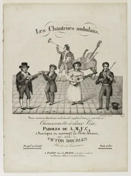 partition Les Chanteurs ambulans. 1951.65.214 Photo