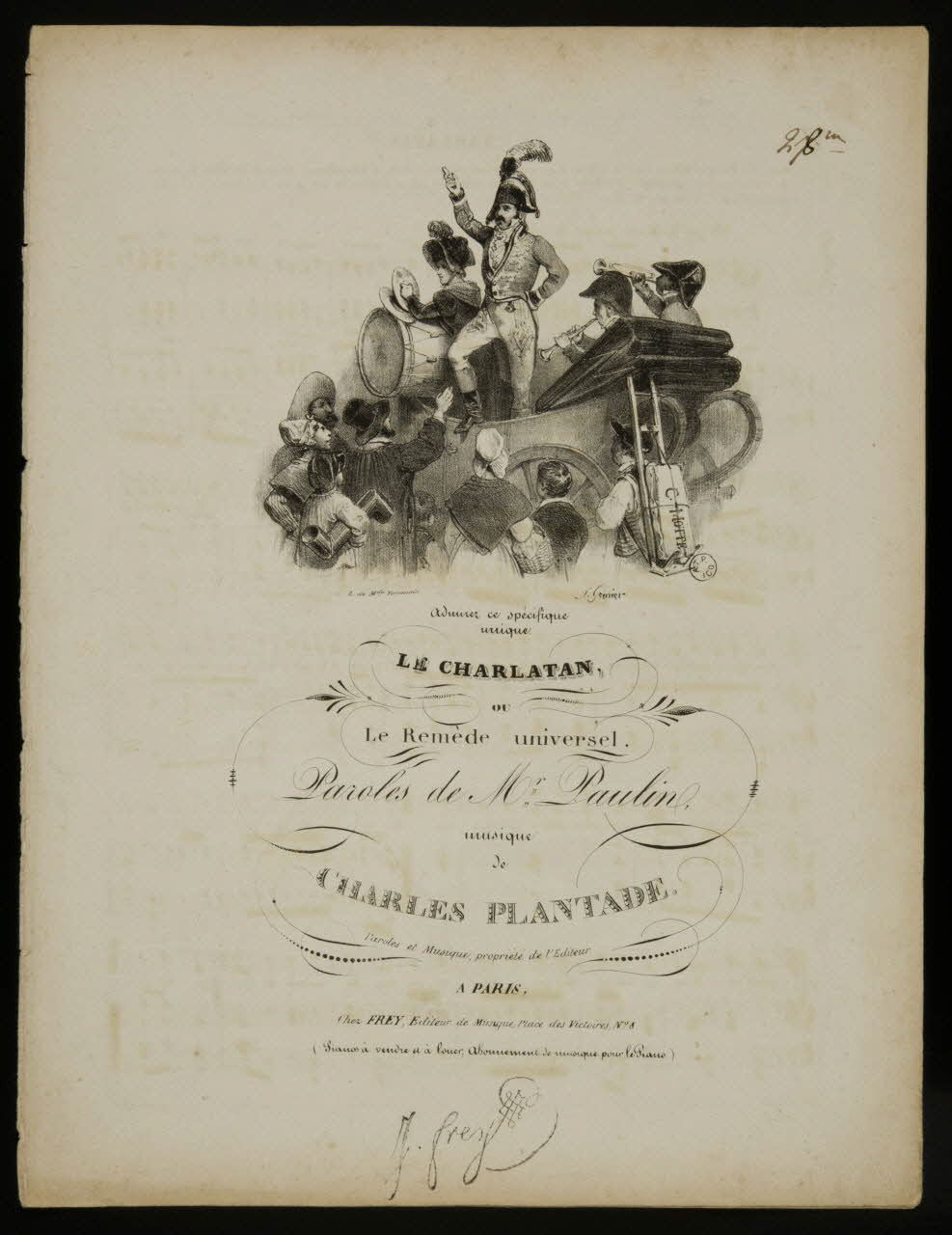 estampe LE CHARLATAN,  ou  Le Remède universel. 1951.65.222 Photo