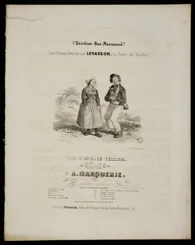 estampe l'Héritier Bas-Normand! 1951.65.243 Photo