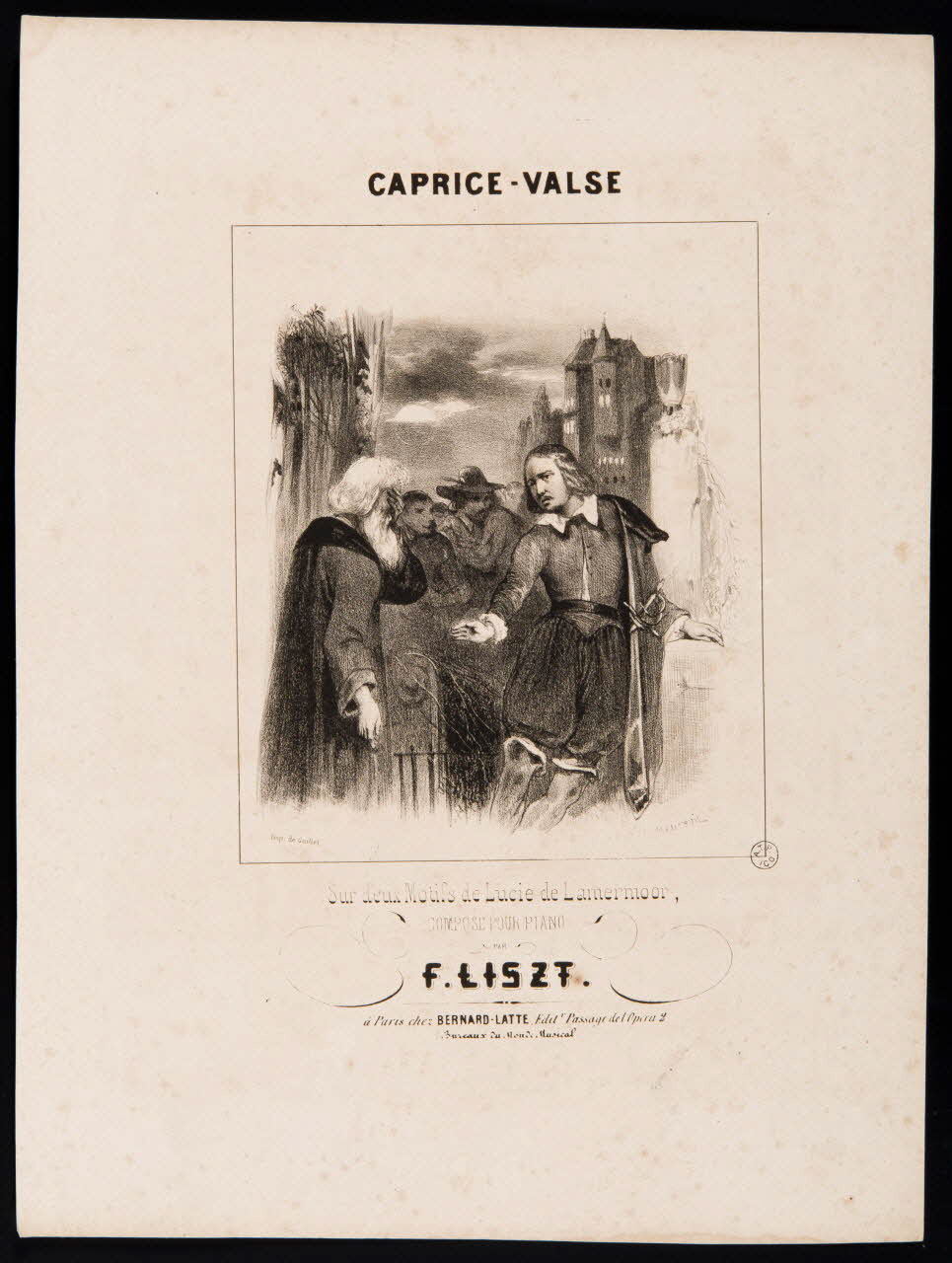 estampe CAPRICE-VALSE 1951.65.255 Photo